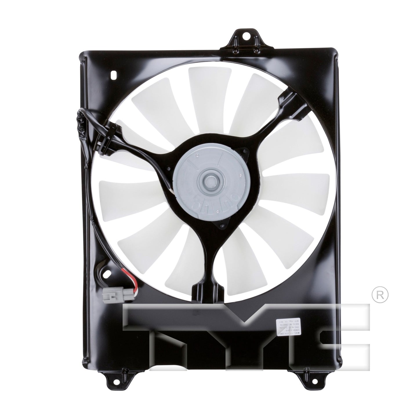 TYC A/C Condenser Fan Assembly 610470 image 4