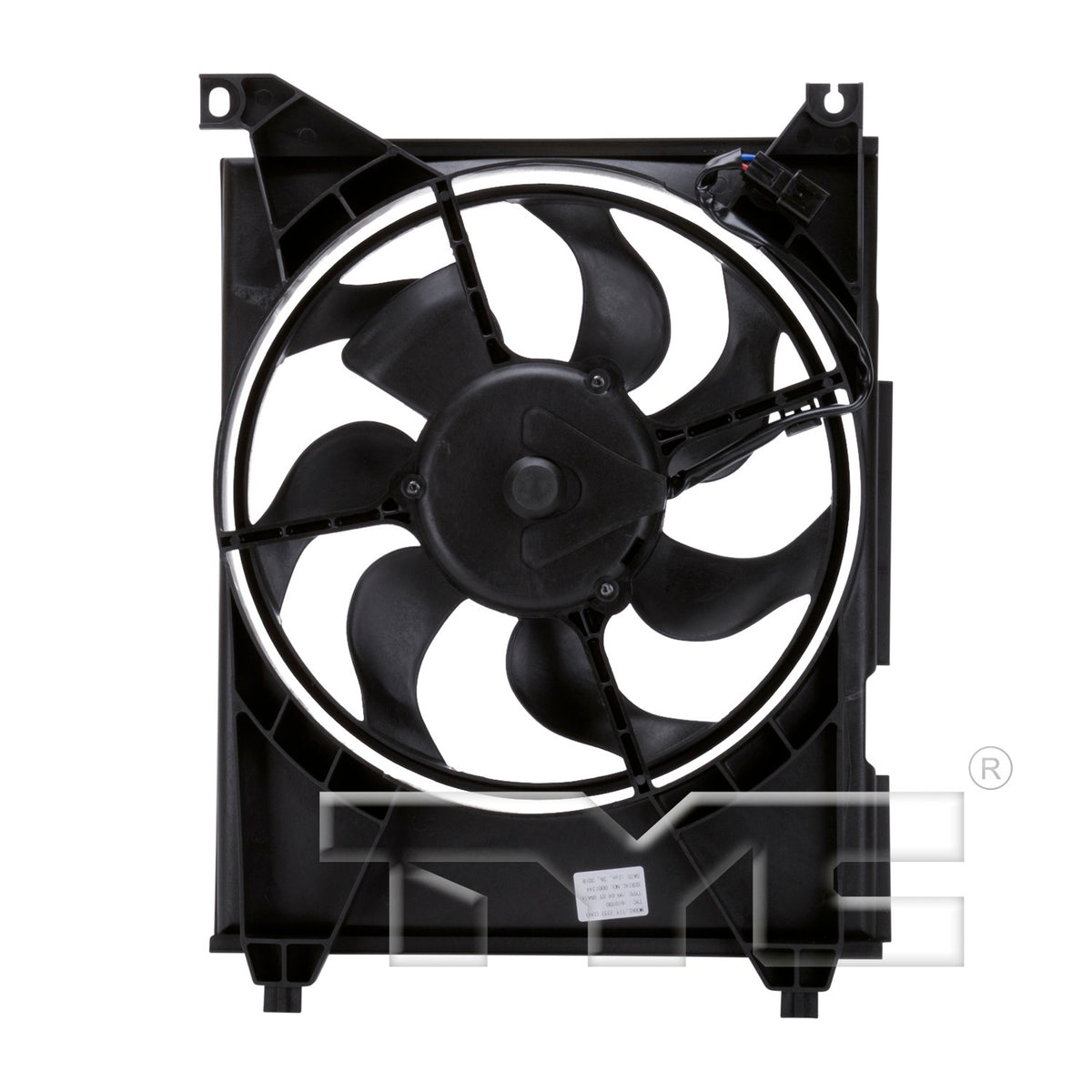 TYC A/C Condenser Fan Assembly 610700 image 4