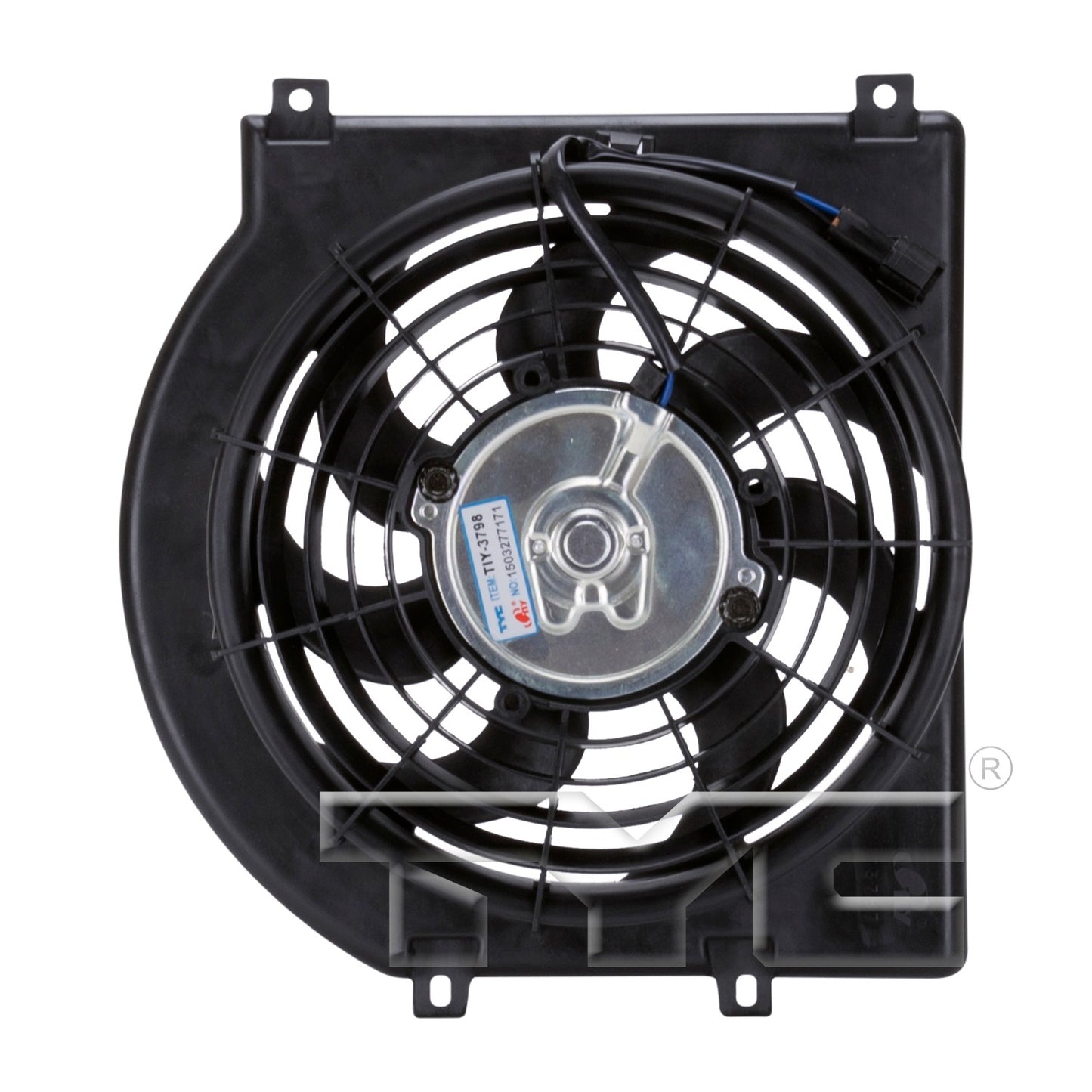 TYC A/C Condenser Fan Assembly 610740 image 4
