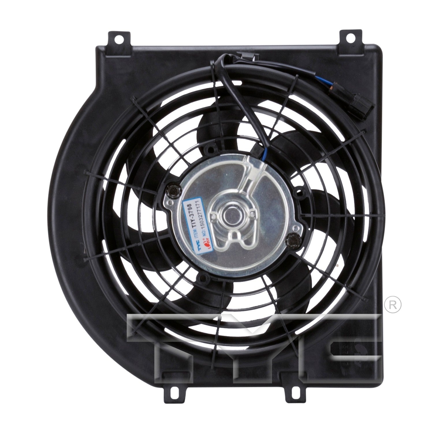 TYC A/C Condenser Fan Assembly 610740 image 4