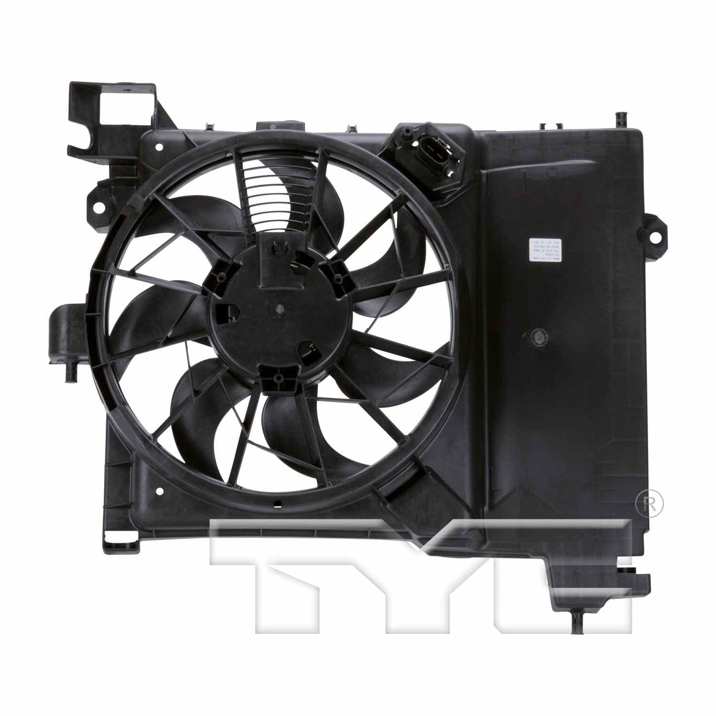 TYC A/C Condenser Fan Assembly 610830