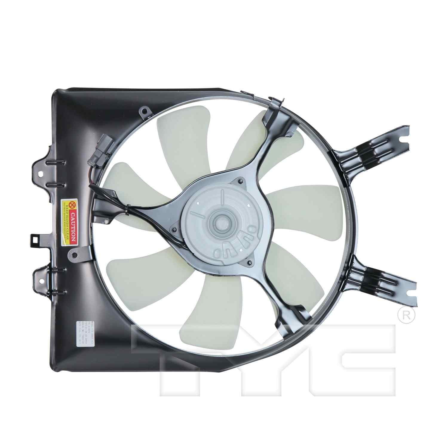 TYC A/C Condenser Fan Assembly