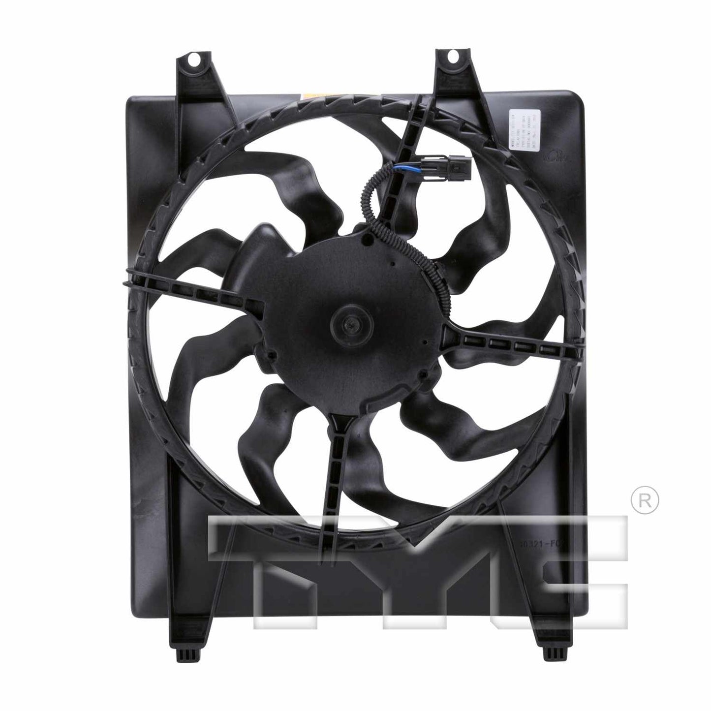 TYC A/C Condenser Fan Assembly 611000
