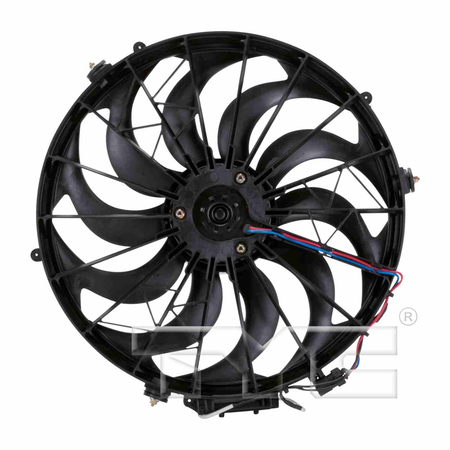 TYC A/C Condenser Fan Assembly 611230
