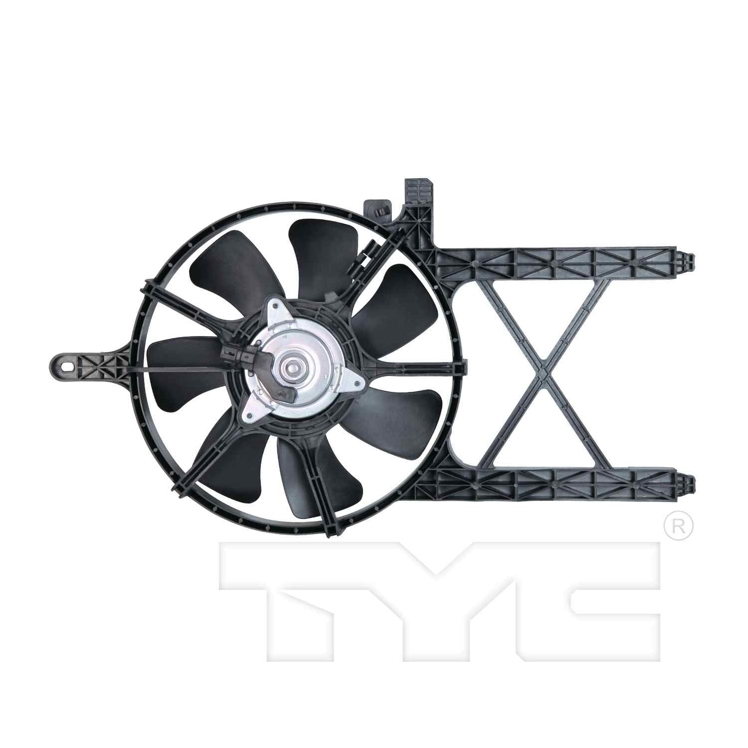 TYC A/C Condenser Fan Assembly