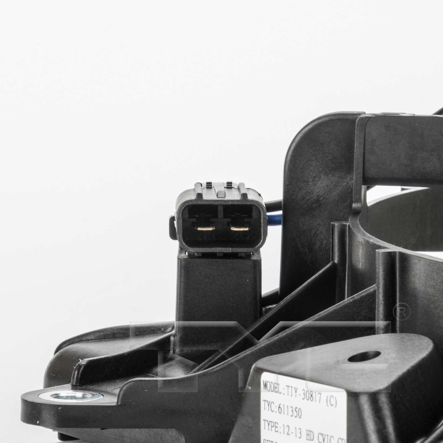 TYC A/C Condenser Fan Assembly 611350