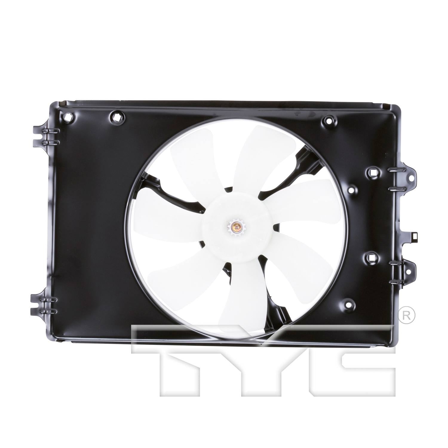 TYC A/C Condenser Fan Assembly 611370