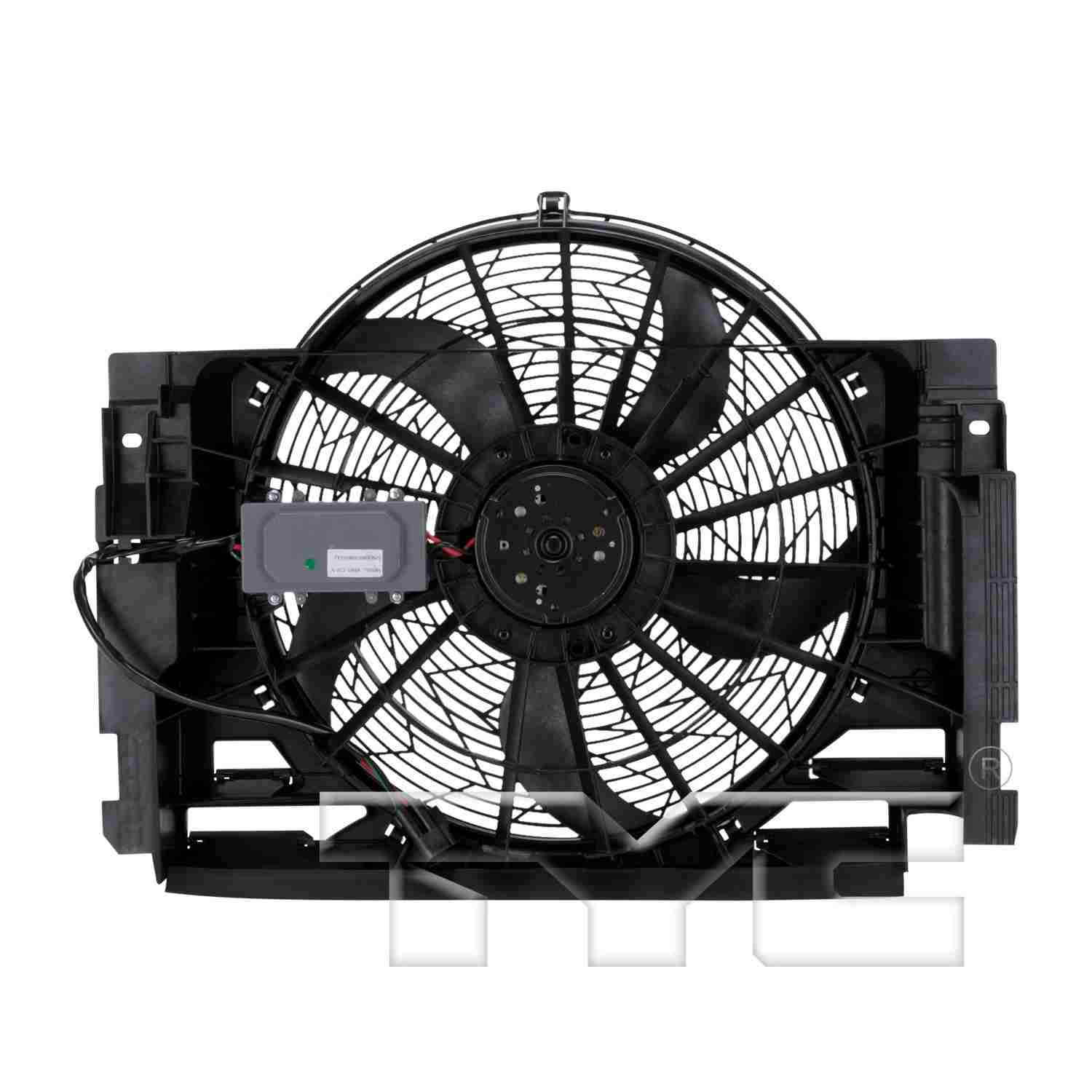 TYC A/C Condenser Fan Assembly 611400