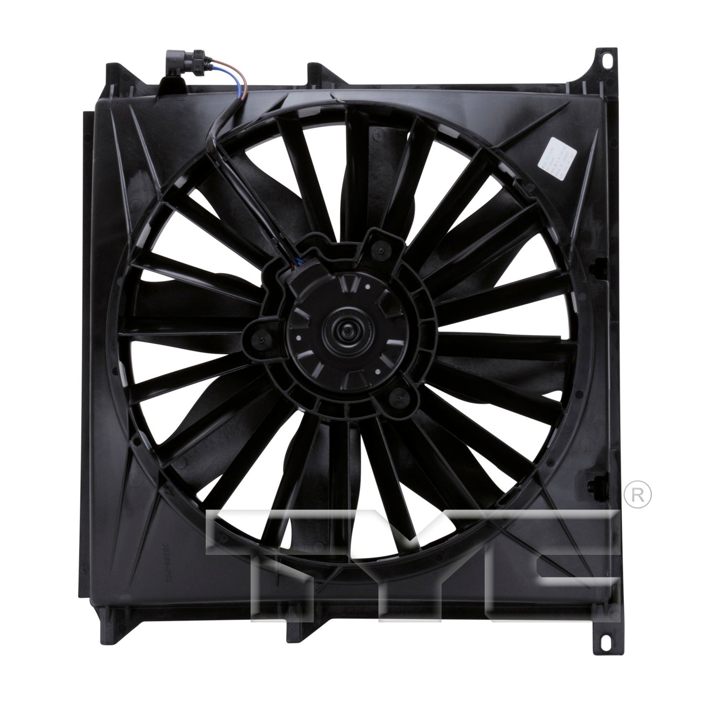 TYC A/C Condenser Fan Assembly 611440