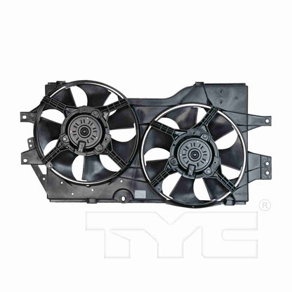 TYC Dual Radiator and Condenser Fan Assembly 620140