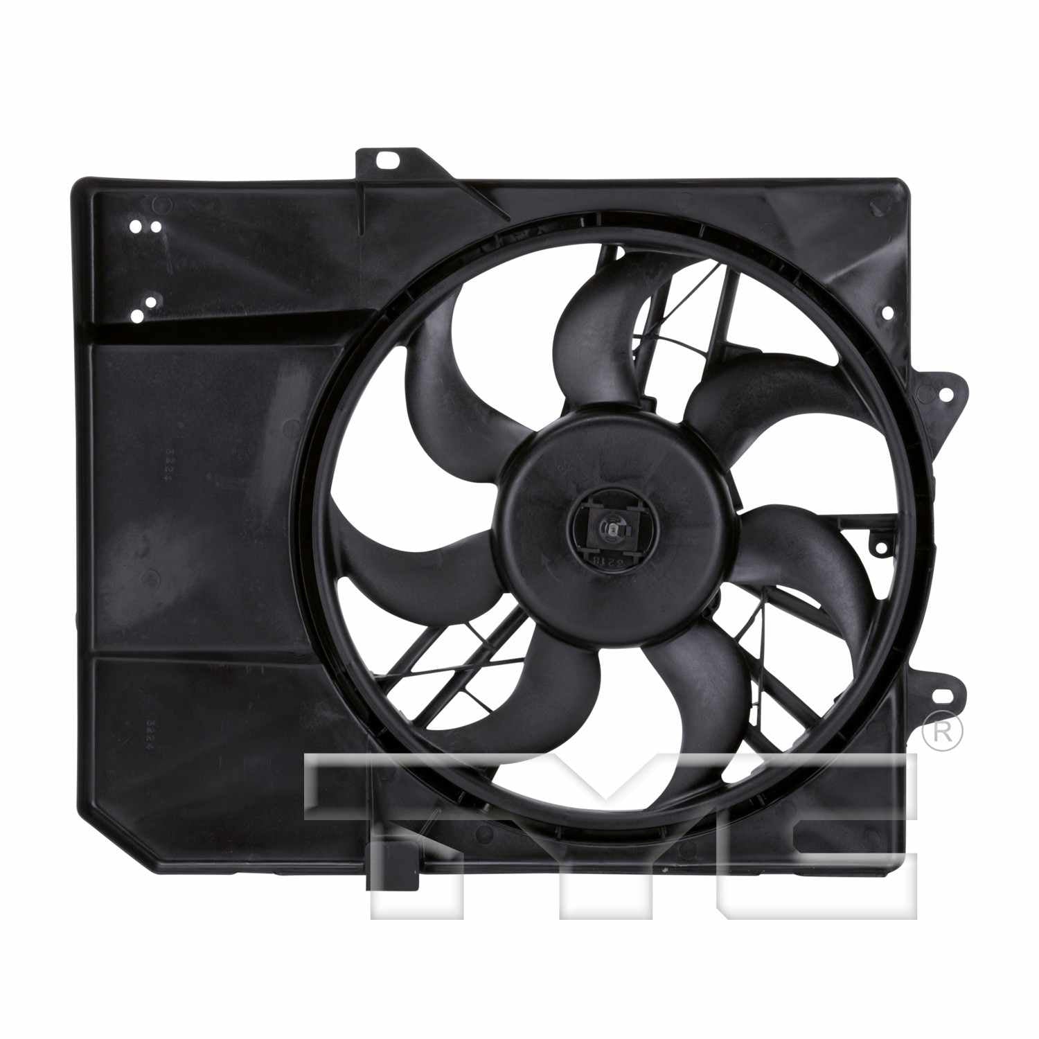 TYC Dual Radiator and Condenser Fan Assembly 620240