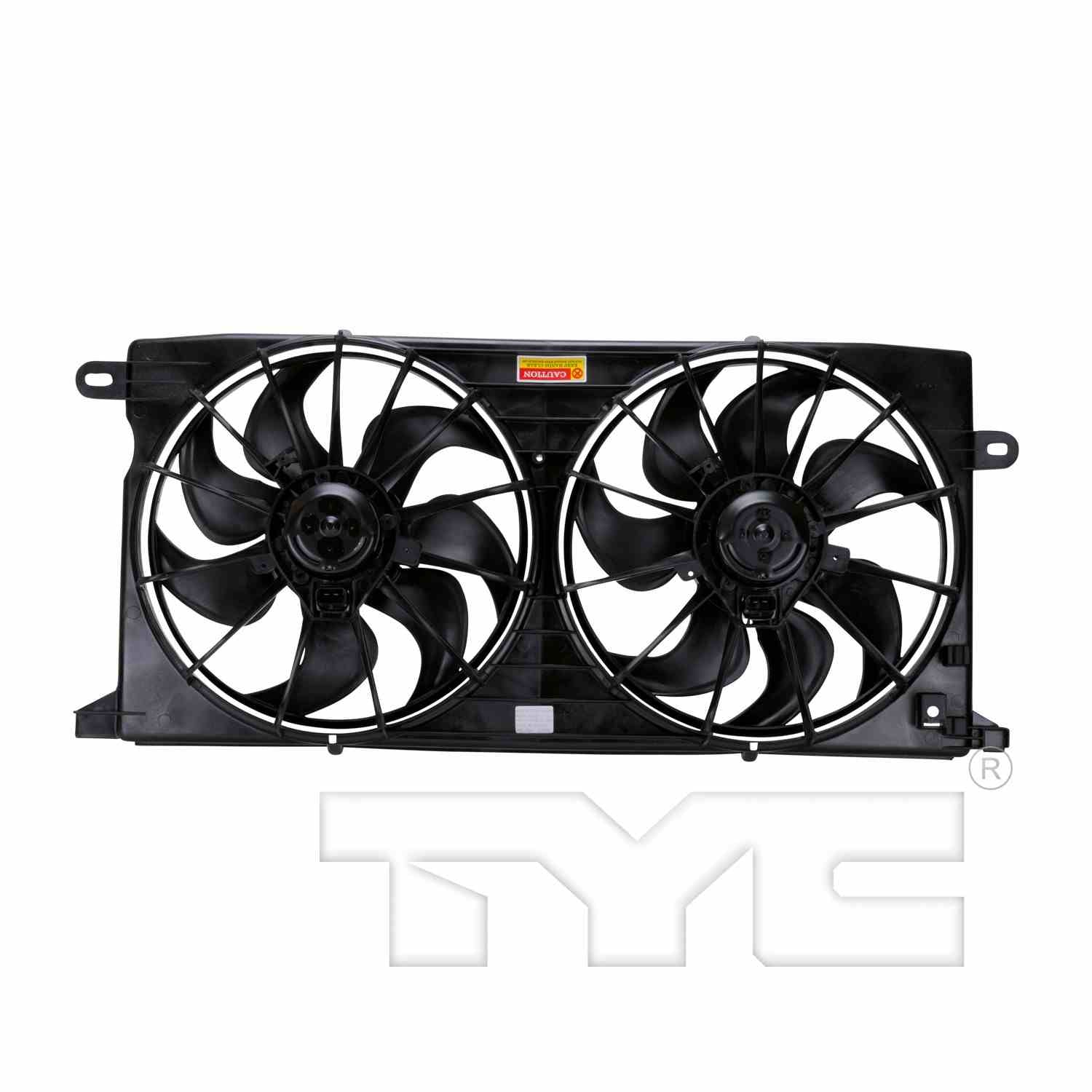 TYC Dual Radiator and Condenser Fan Assembly 620320