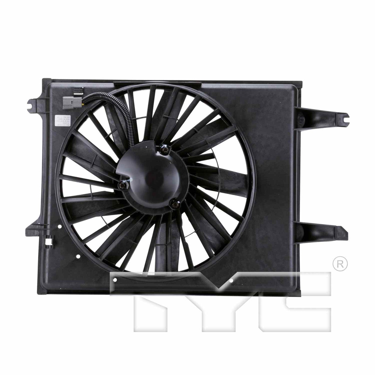 TYC Dual Radiator and Condenser Fan Assembly 620350