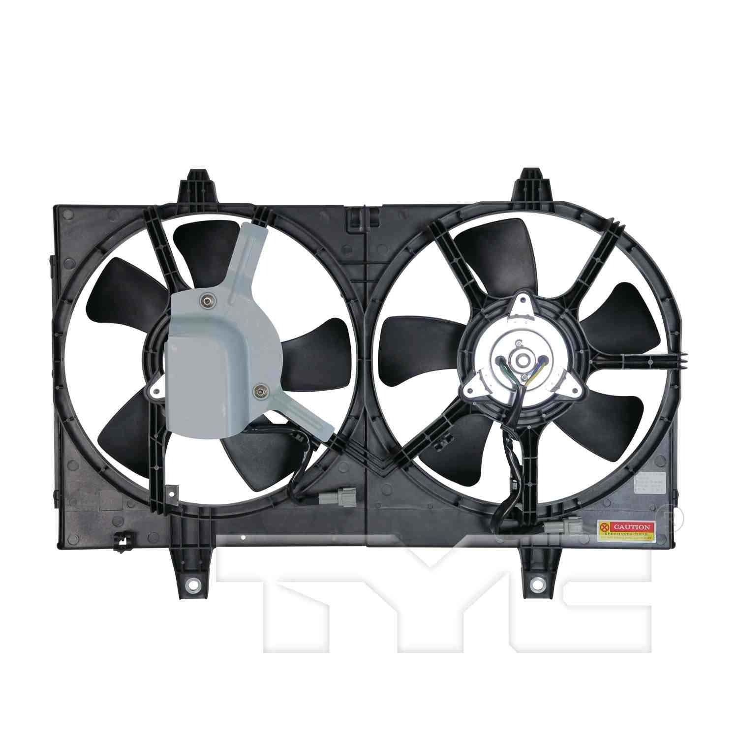 TYC Dual Radiator and Condenser Fan Assembly 620360
