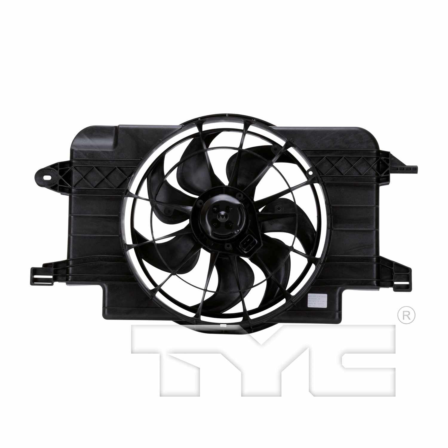 TYC Dual Radiator and Condenser Fan Assembly 620390