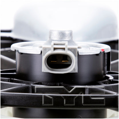 TYC Dual Radiator and Condenser Fan Assembly
