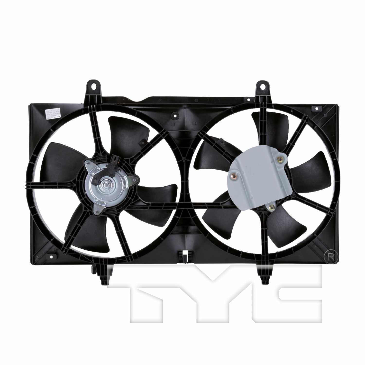 TYC Dual Radiator and Condenser Fan Assembly 620420