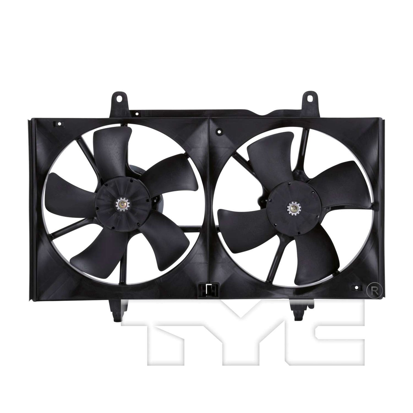 TYC Dual Radiator and Condenser Fan Assembly 620420