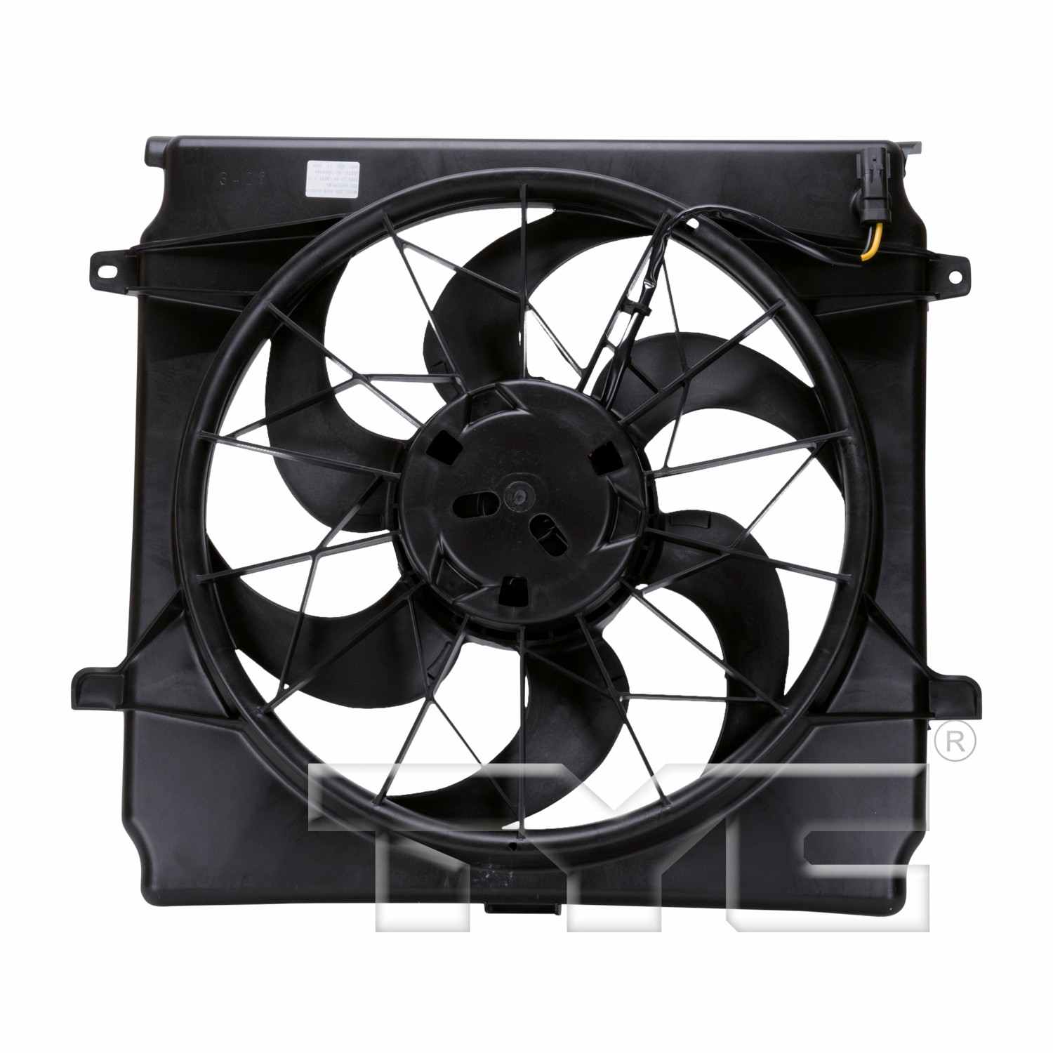 TYC Dual Radiator and Condenser Fan Assembly 620520