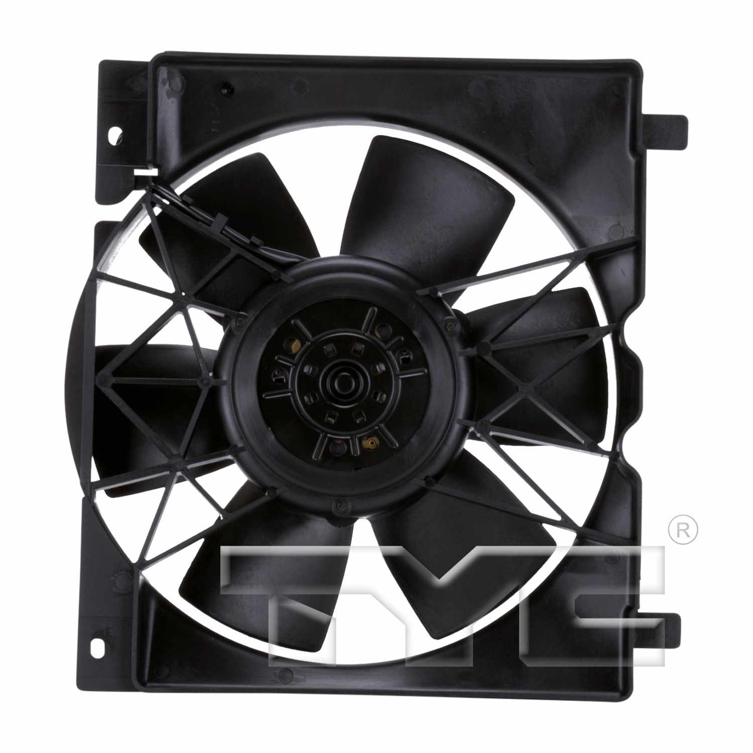 TYC Dual Radiator and Condenser Fan Assembly 620540