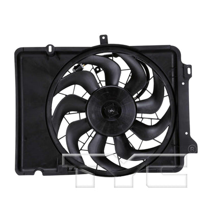 TYC Dual Radiator and Condenser Fan Assembly 620640
