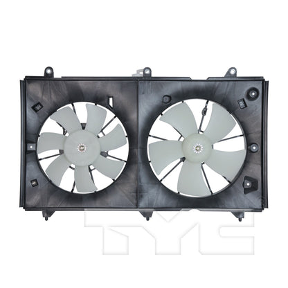 TYC Dual Radiator and Condenser Fan Assembly