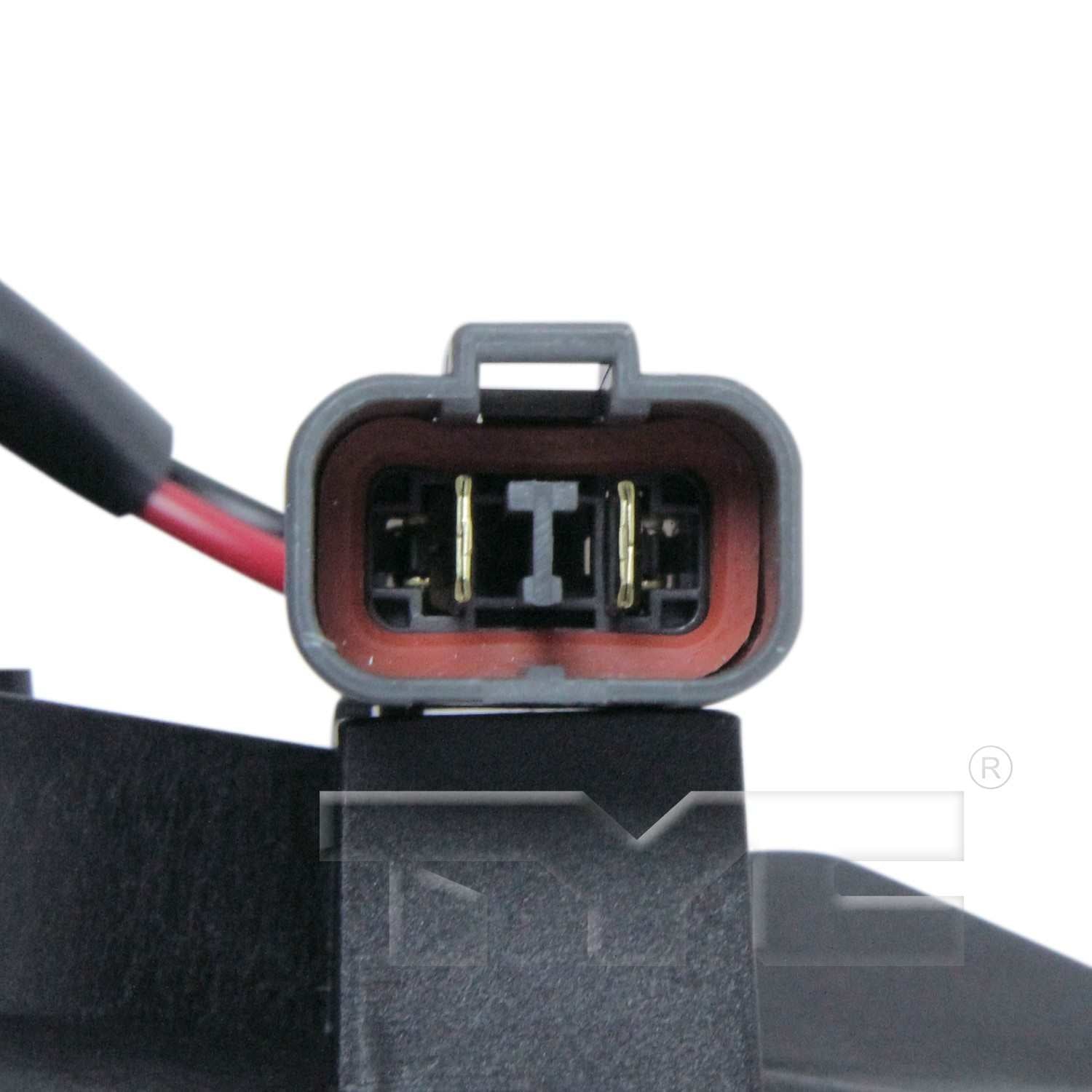 TYC Dual Radiator and Condenser Fan Assembly