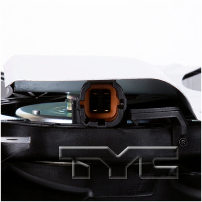 TYC Dual Radiator and Condenser Fan Assembly