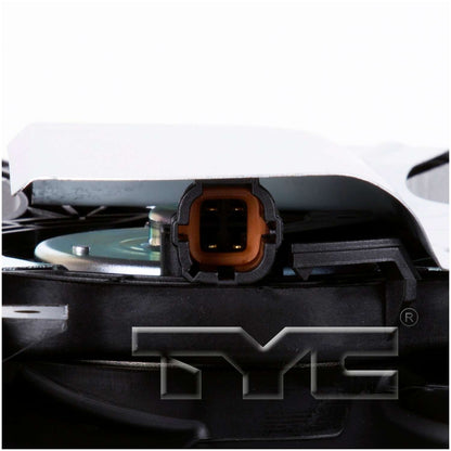 TYC Dual Radiator and Condenser Fan Assembly