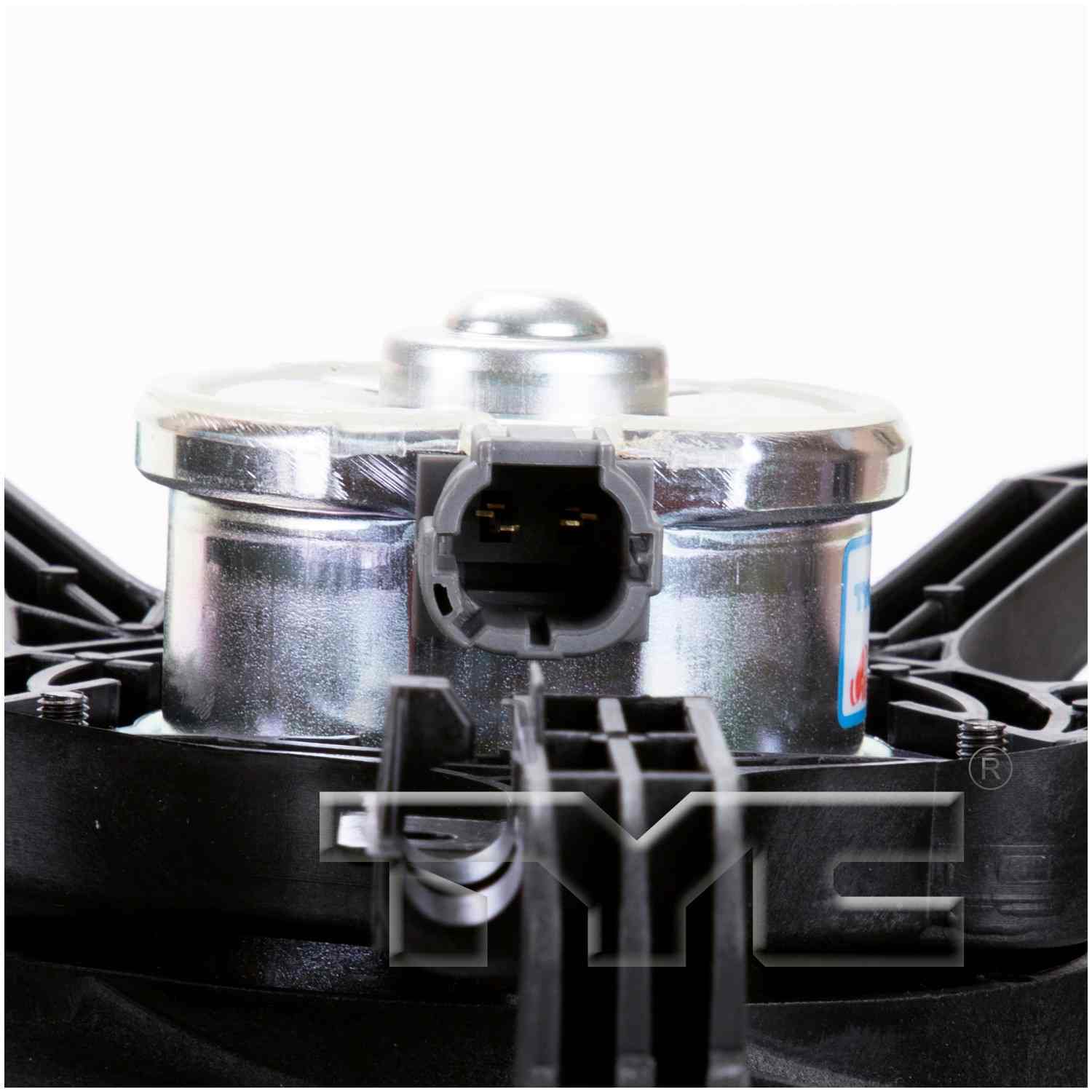 TYC Dual Radiator and Condenser Fan Assembly