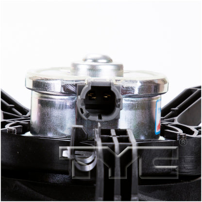 TYC Dual Radiator and Condenser Fan Assembly