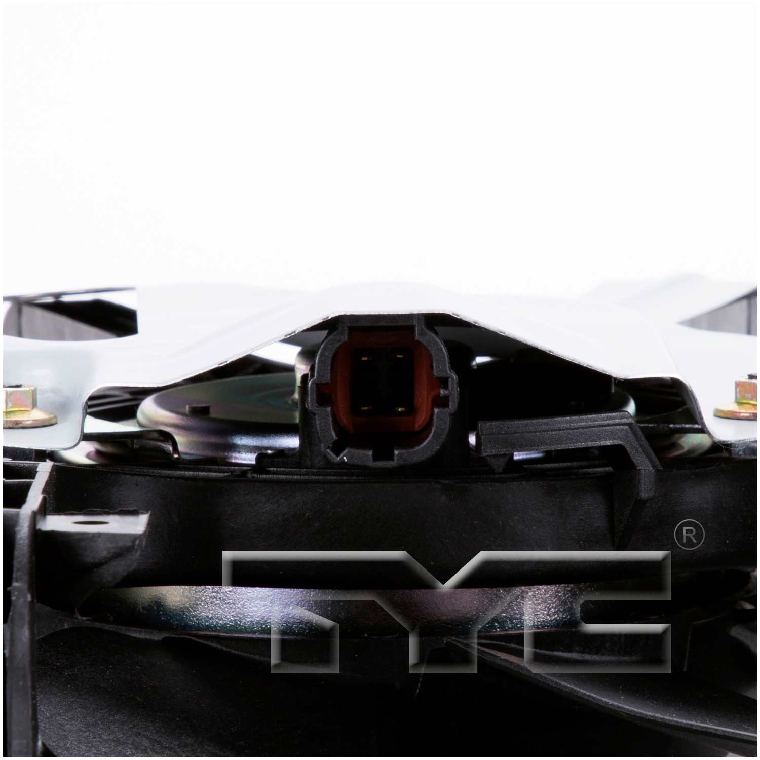 TYC Dual Radiator and Condenser Fan Assembly