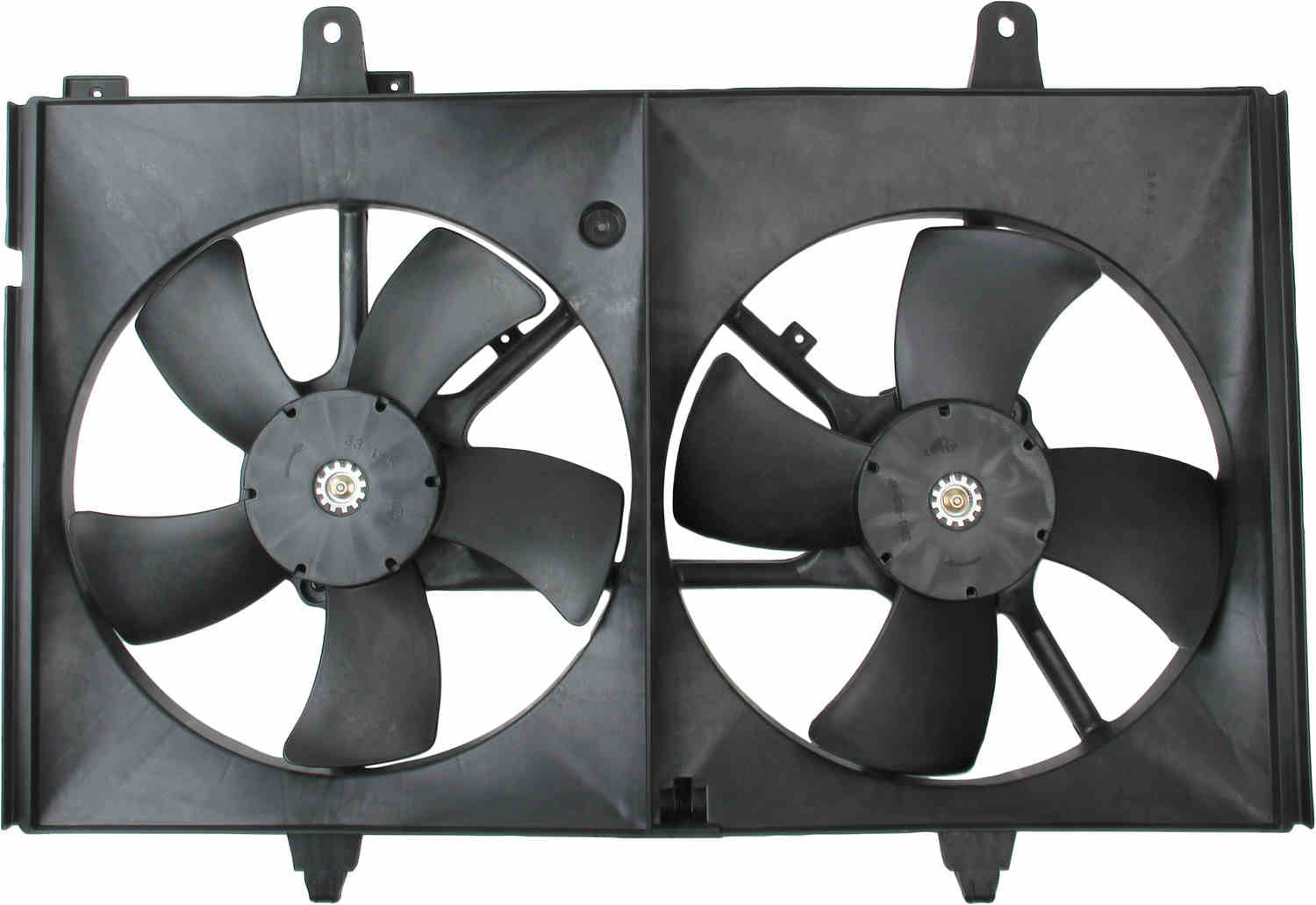 TYC Dual Radiator and Condenser Fan Assembly