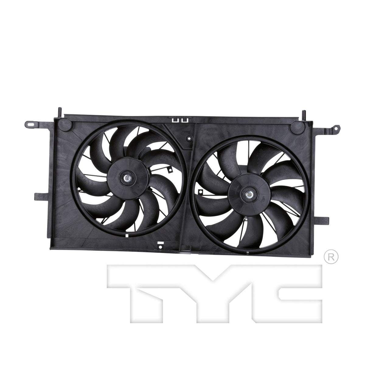 TYC Dual Radiator and Condenser Fan Assembly 620770 main image