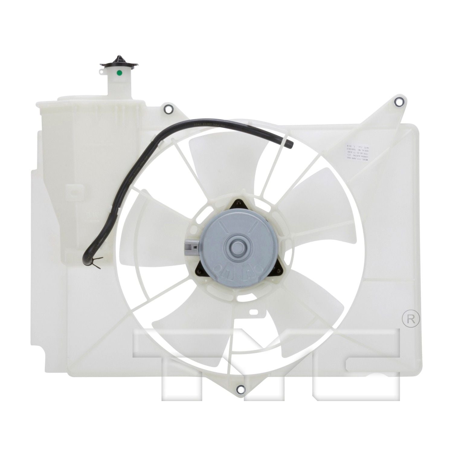 TYC Dual Radiator and Condenser Fan Assembly 620790