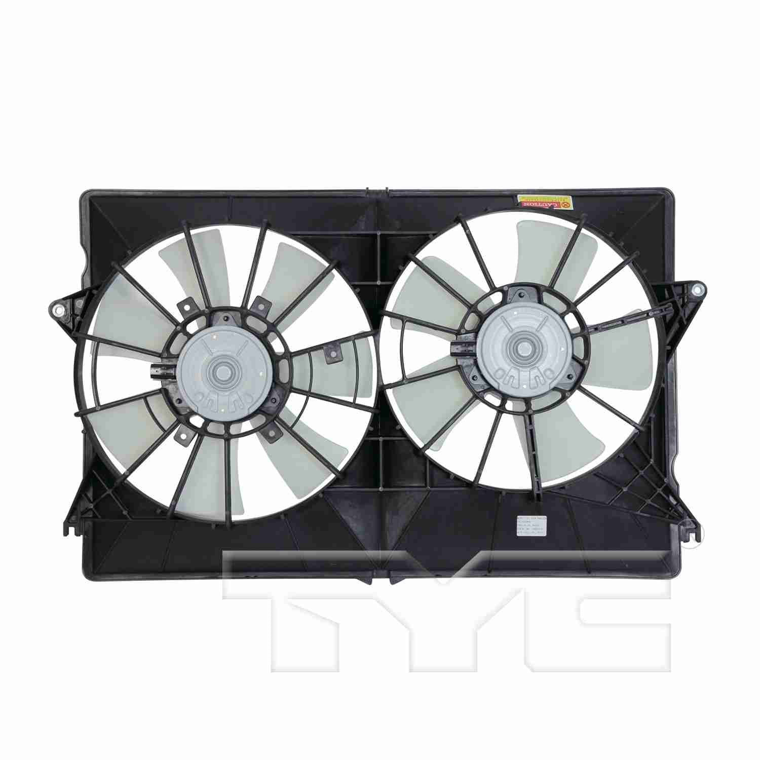 TYC Dual Radiator and Condenser Fan Assembly 620840