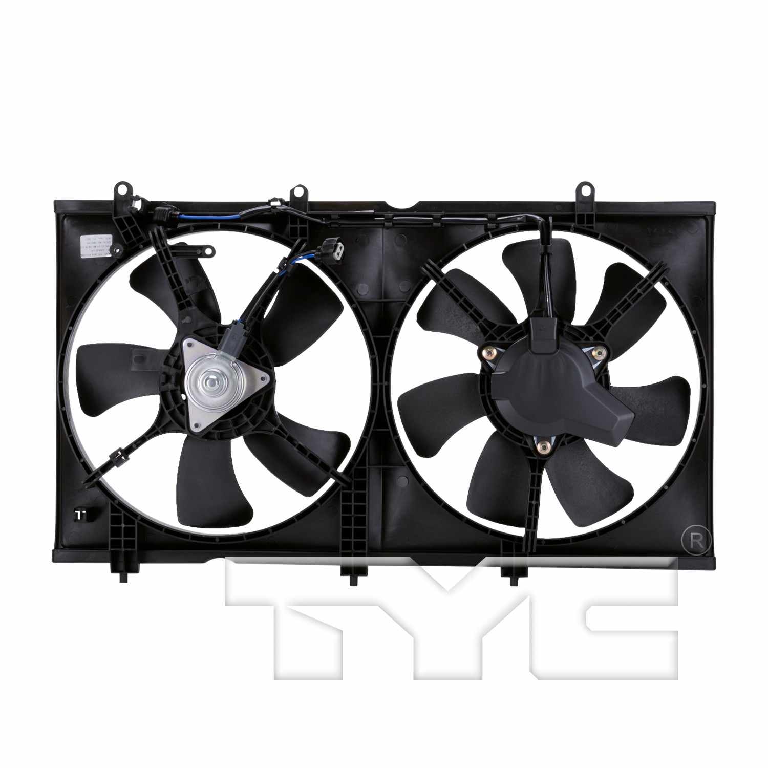 TYC Dual Radiator and Condenser Fan Assembly 620930