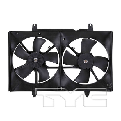 TYC Dual Radiator and Condenser Fan Assembly