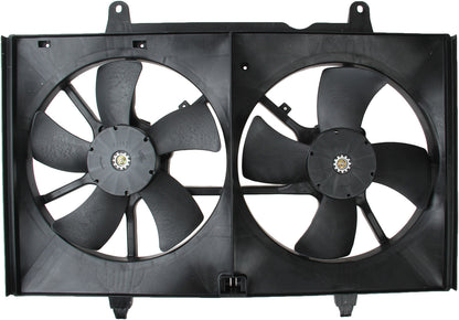 TYC Dual Radiator and Condenser Fan Assembly