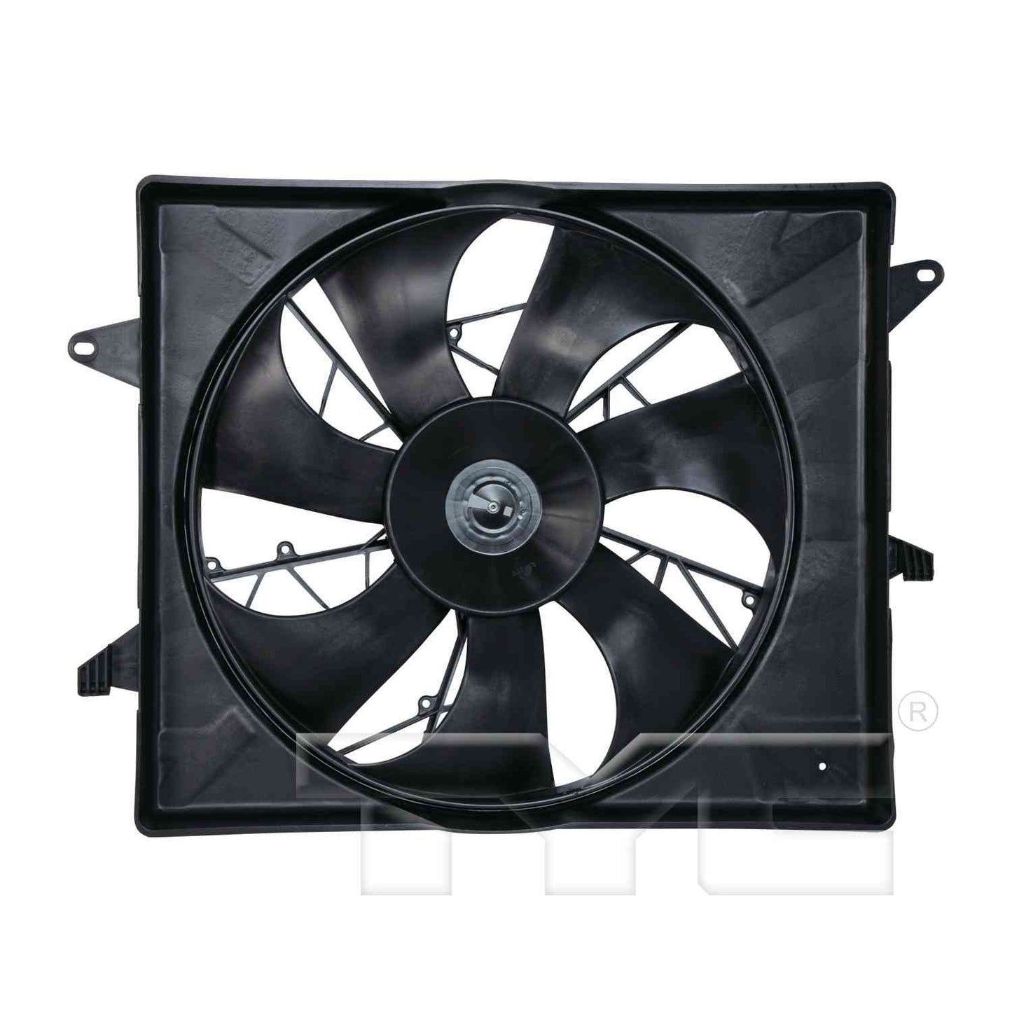 TYC Dual Radiator and Condenser Fan Assembly 620950