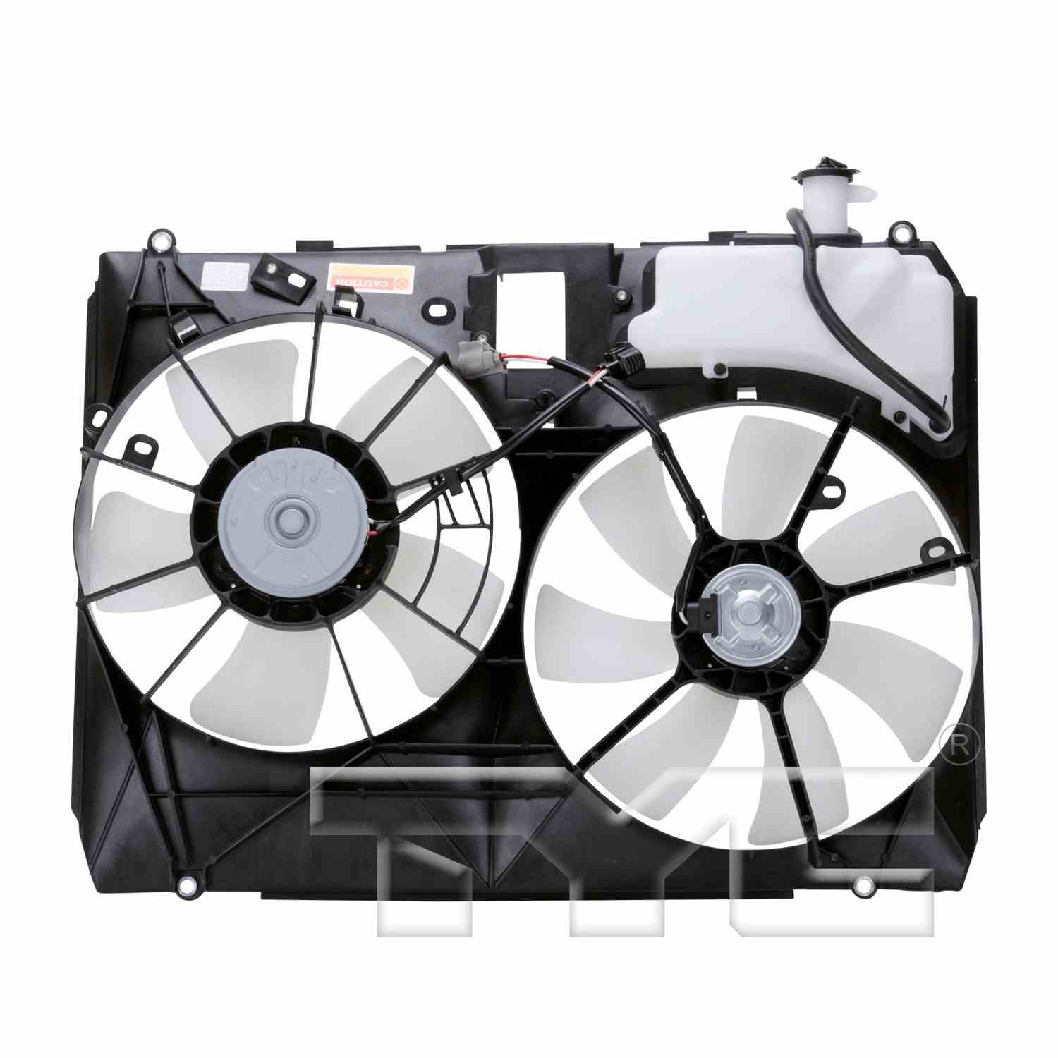 TYC Dual Radiator and Condenser Fan Assembly 620960