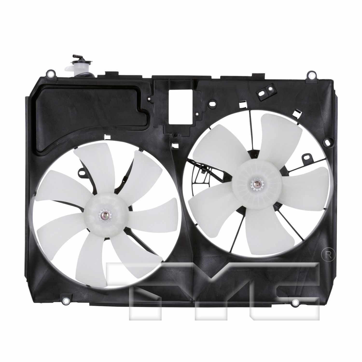 TYC Dual Radiator and Condenser Fan Assembly 620960