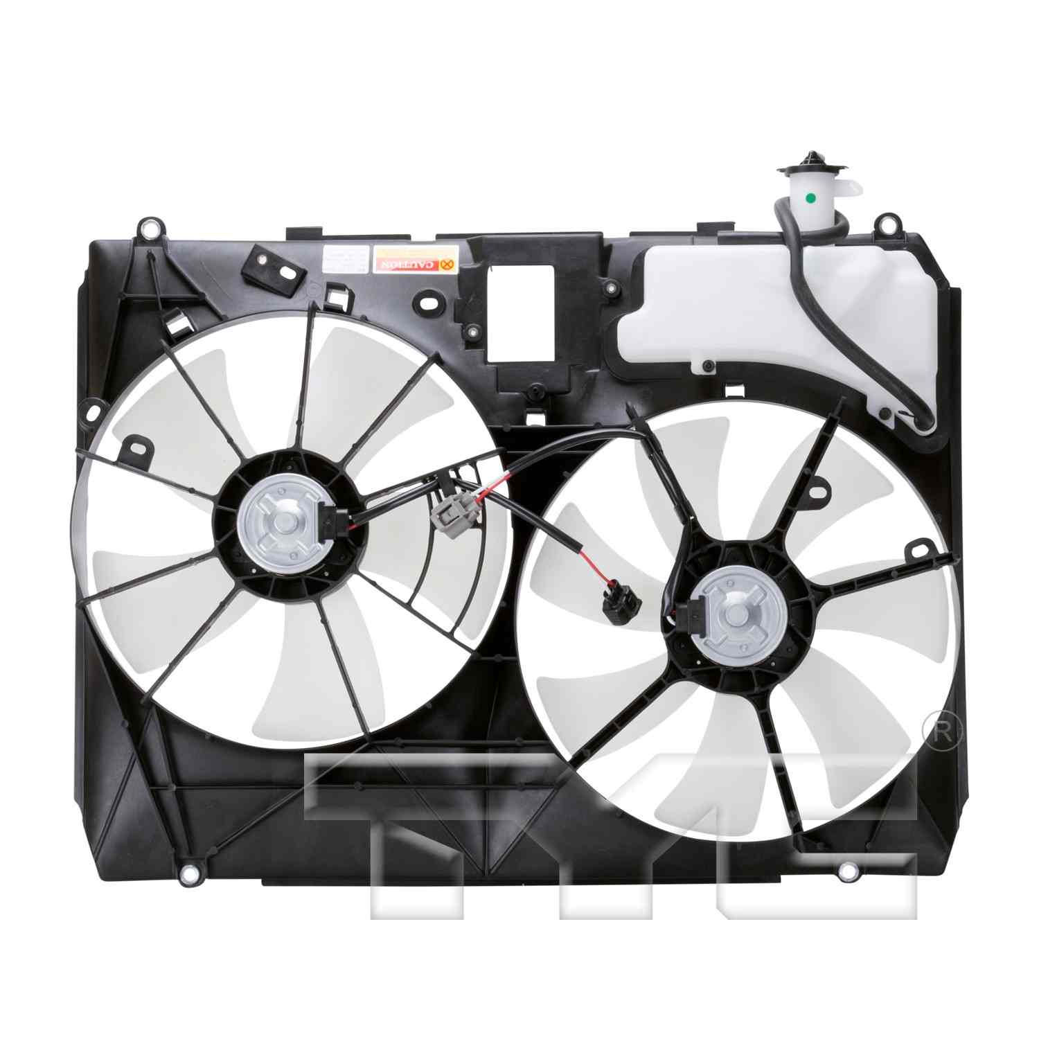 TYC Dual Radiator and Condenser Fan Assembly 620970