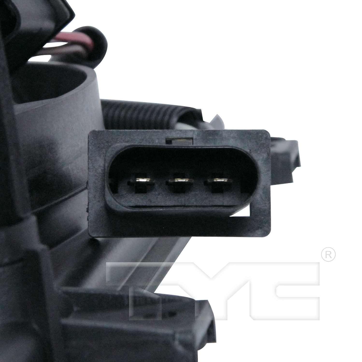 TYC Dual Radiator and Condenser Fan Assembly 621000