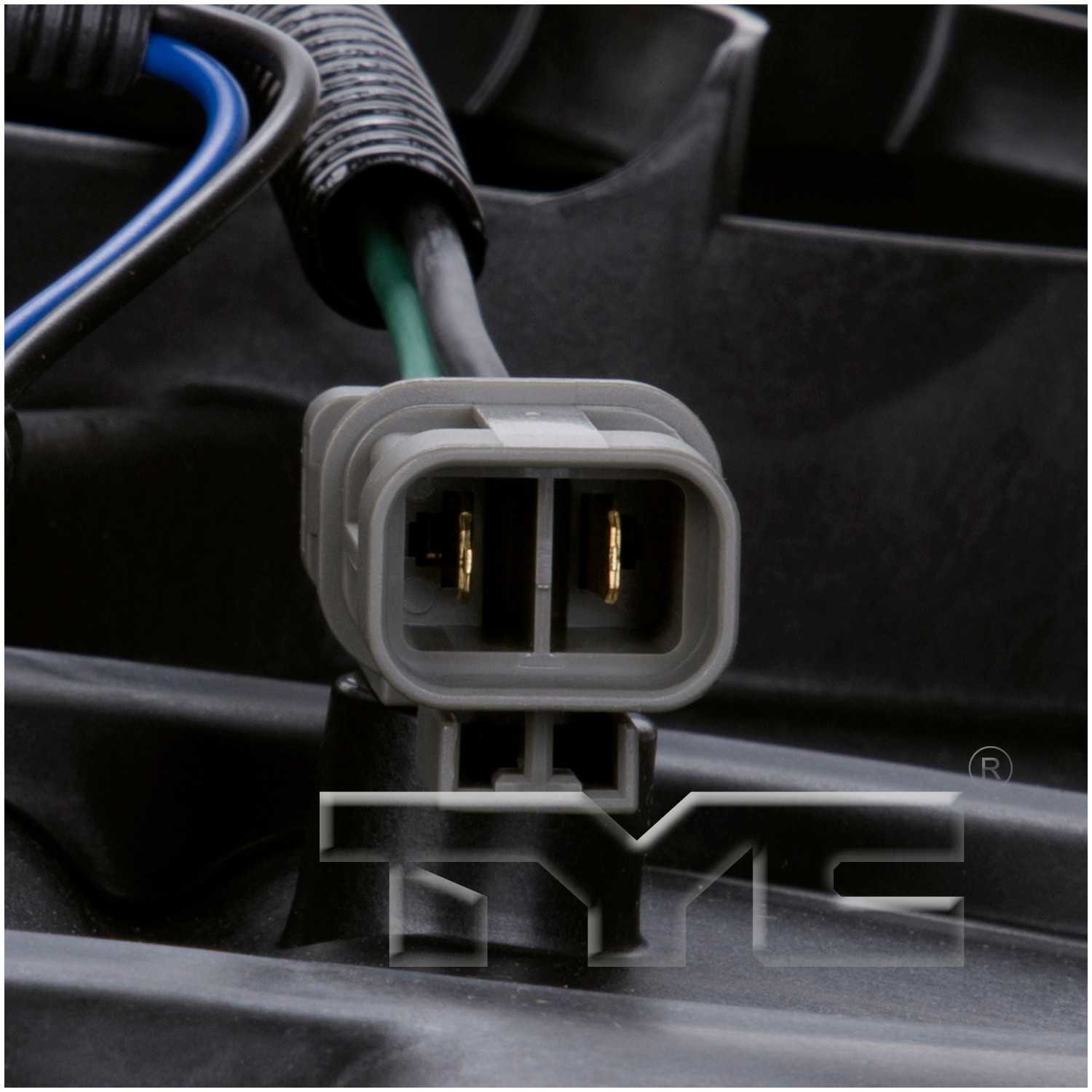TYC Dual Radiator and Condenser Fan Assembly 621040