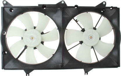 TYC Dual Radiator and Condenser Fan Assembly 621060