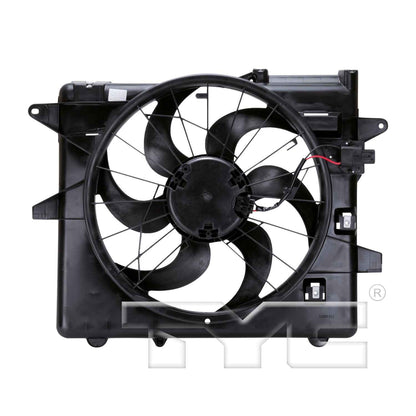 TYC Dual Radiator and Condenser Fan Assembly 621070