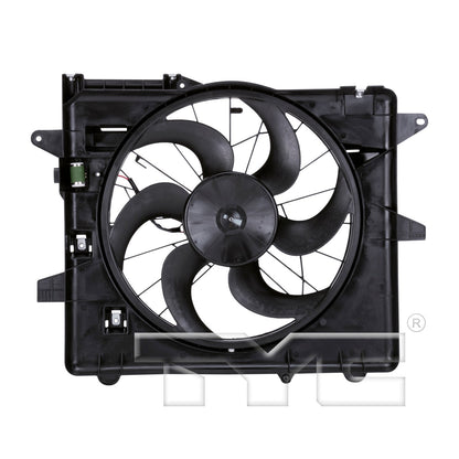 TYC Dual Radiator and Condenser Fan Assembly 621070
