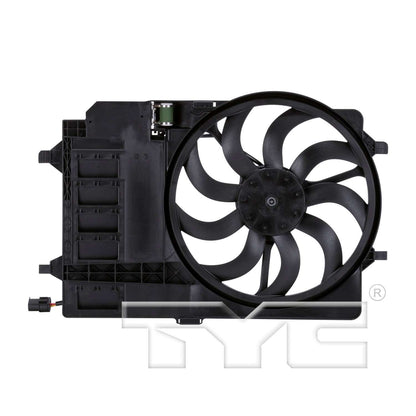 TYC Dual Radiator and Condenser Fan Assembly 621080