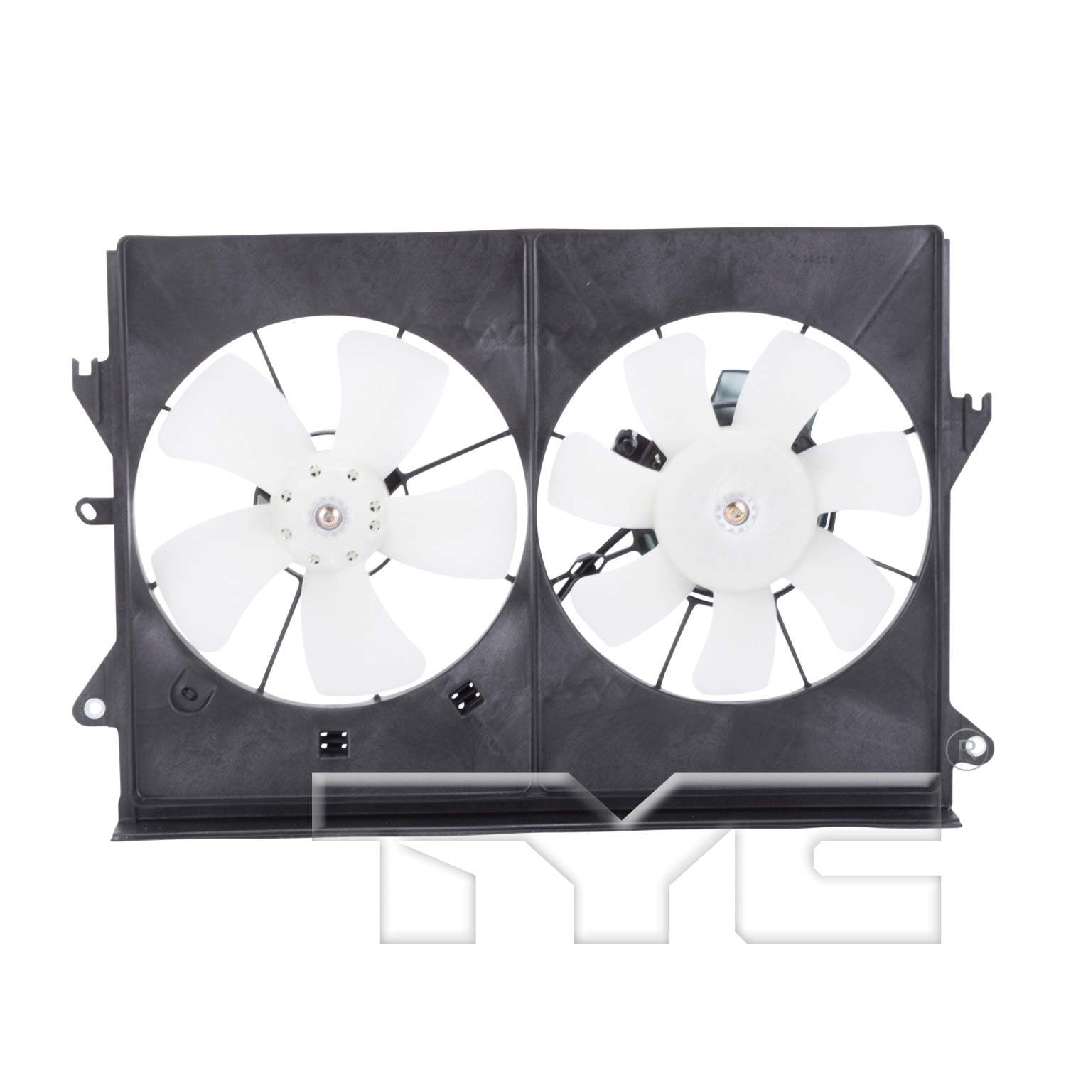 TYC Dual Radiator and Condenser Fan Assembly 621120
